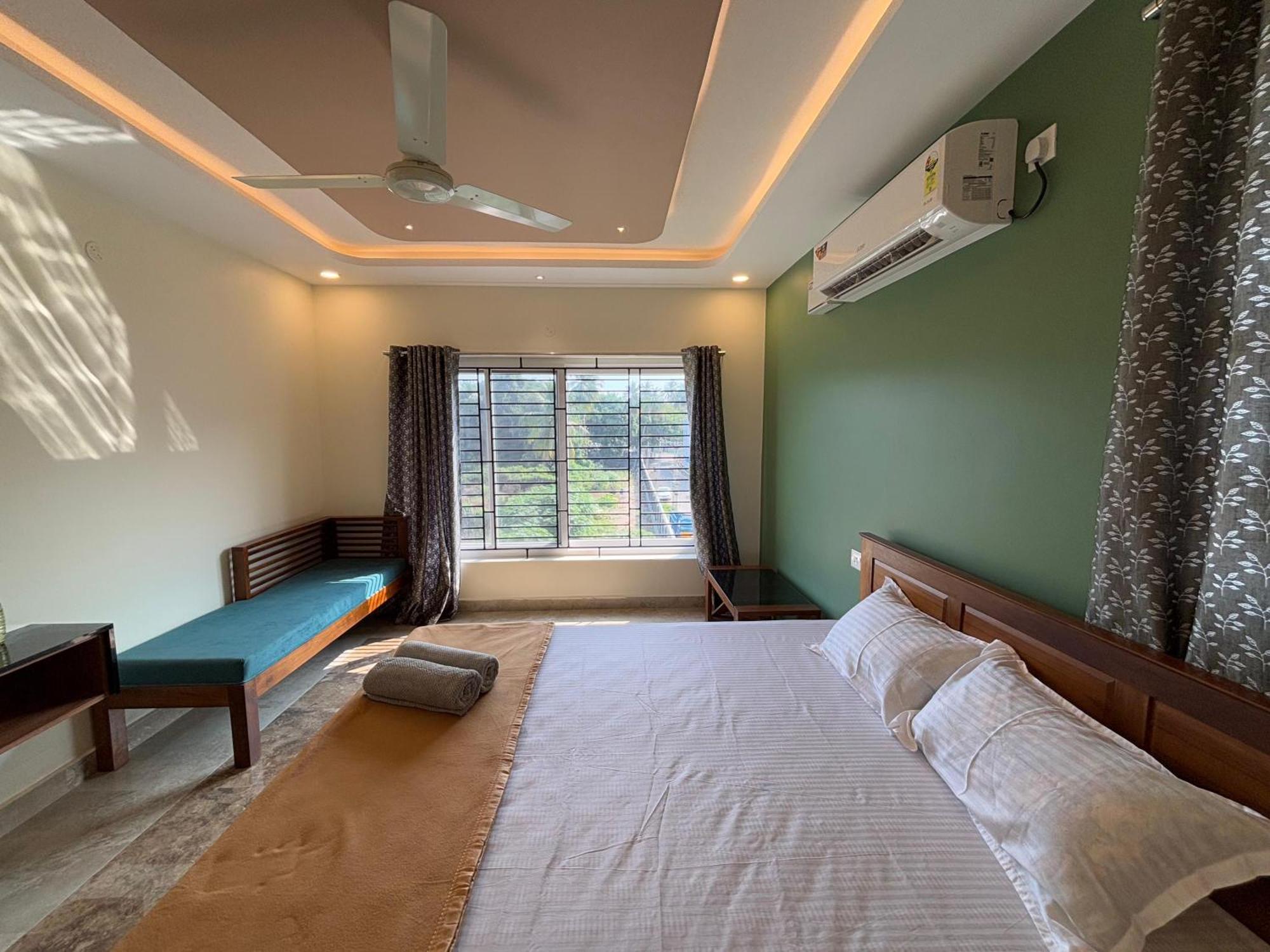 Srirangam Nandavanam Service Apartments Tiruchirappalli ภายนอก รูปภาพ